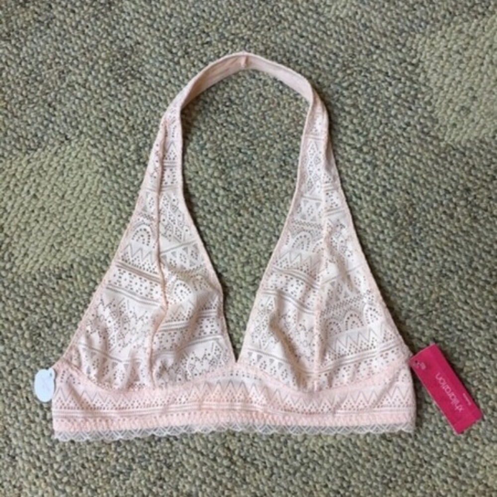 Pink bralette
